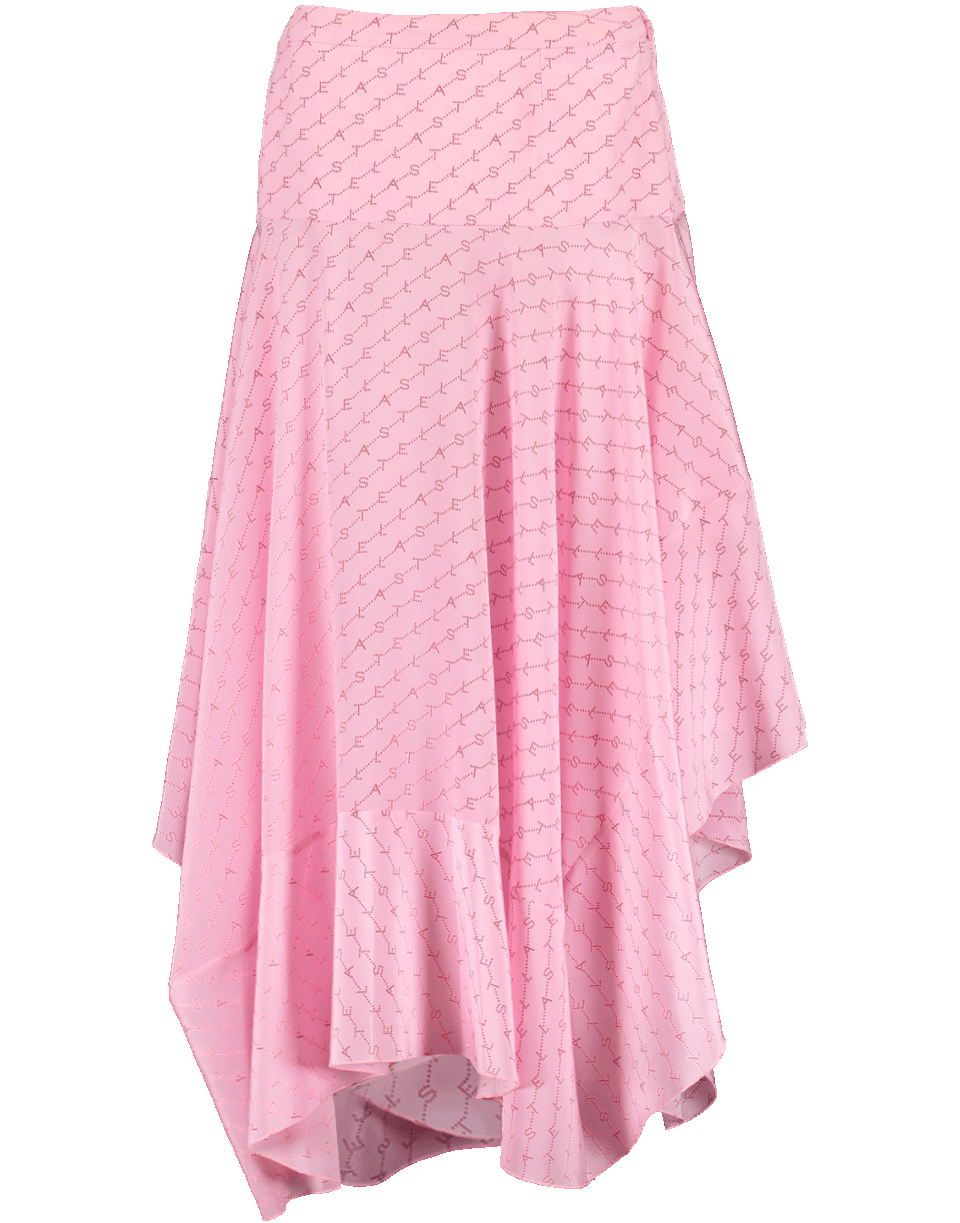 STELLA MCCARTNEY-Asymmetrical Layered Poppy Skirt-