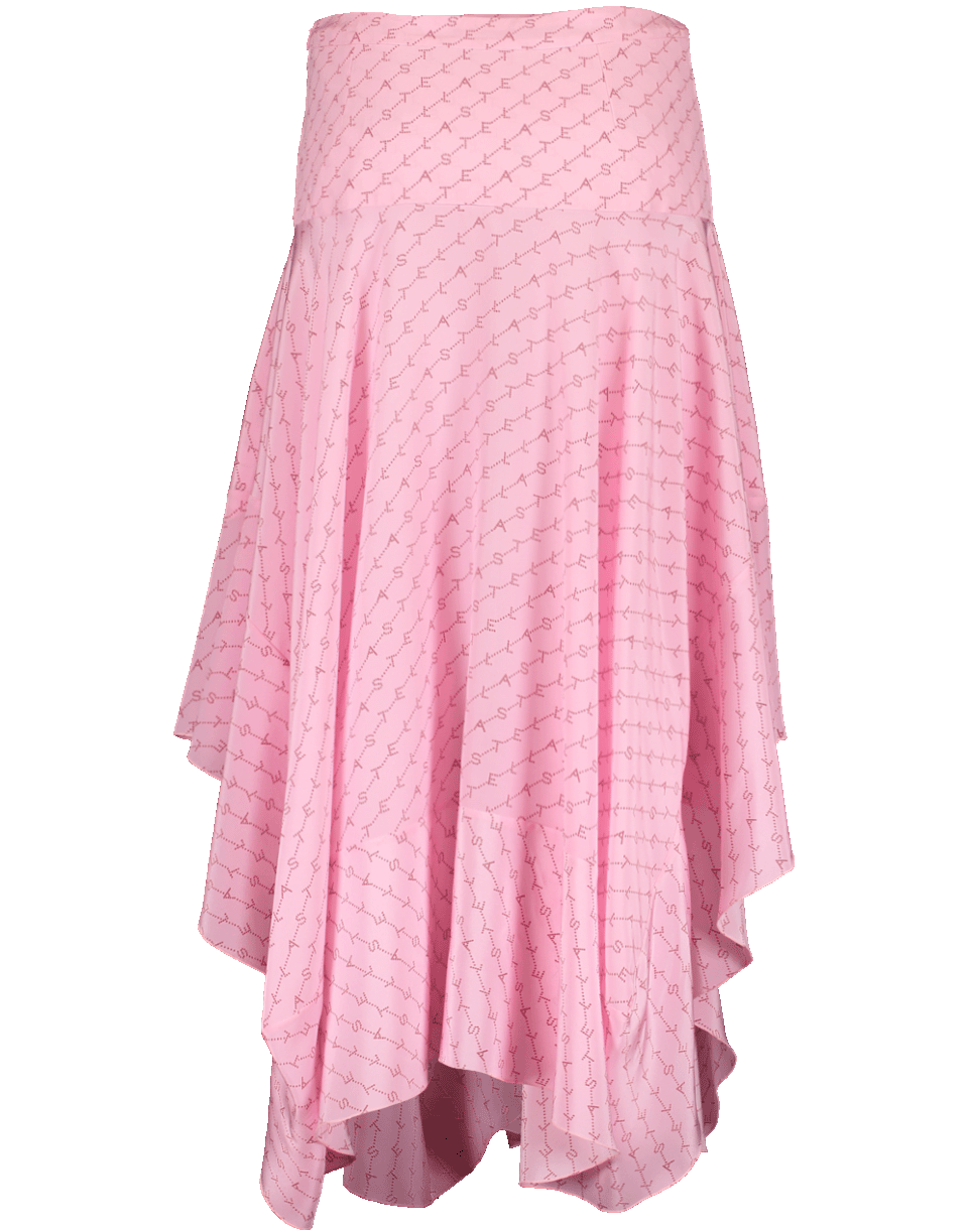 STELLA MCCARTNEY-Asymmetrical Layered Poppy Skirt-