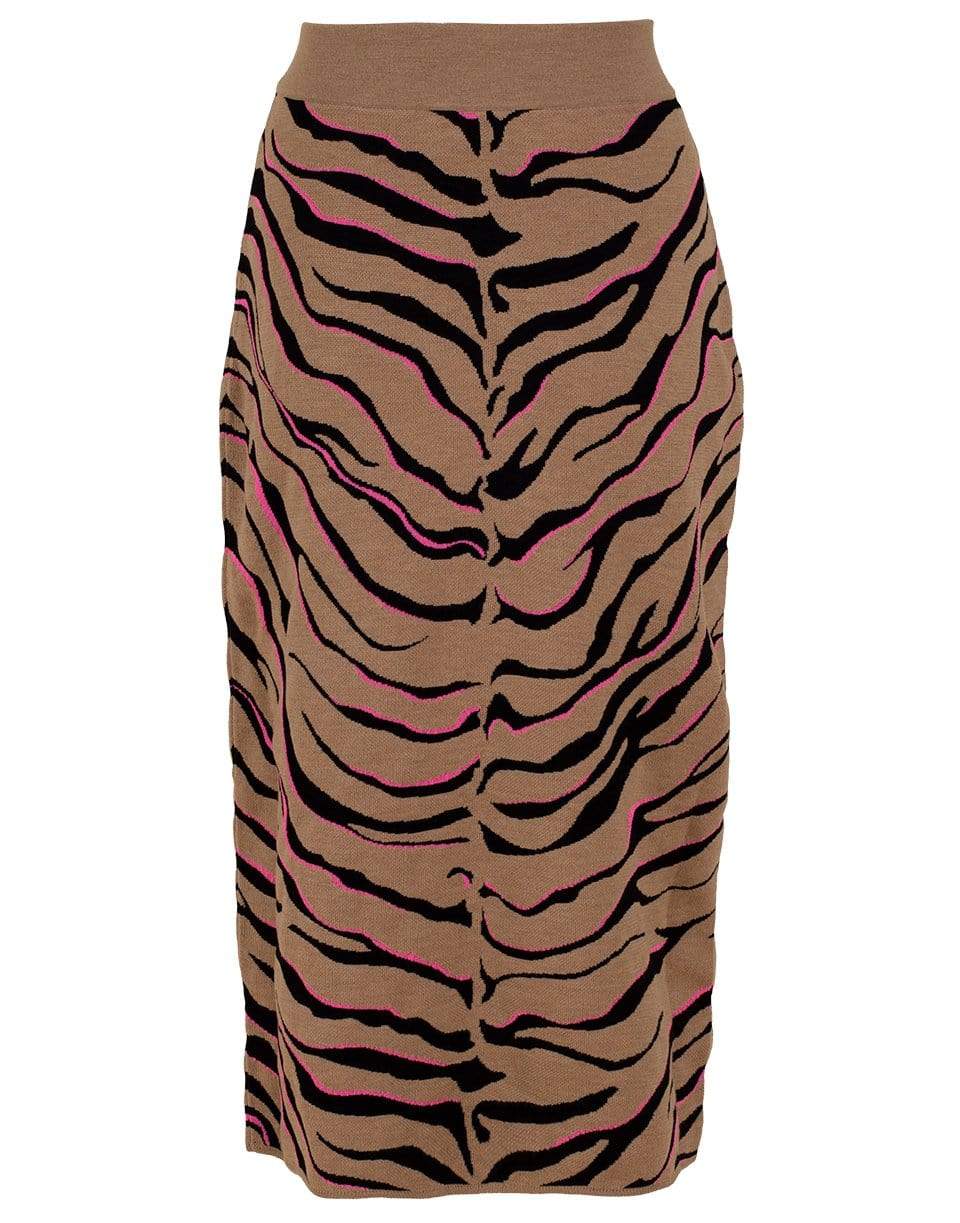 Compact Tiger Skirt CLOTHINGSKIRTMISC STELLA MCCARTNEY   