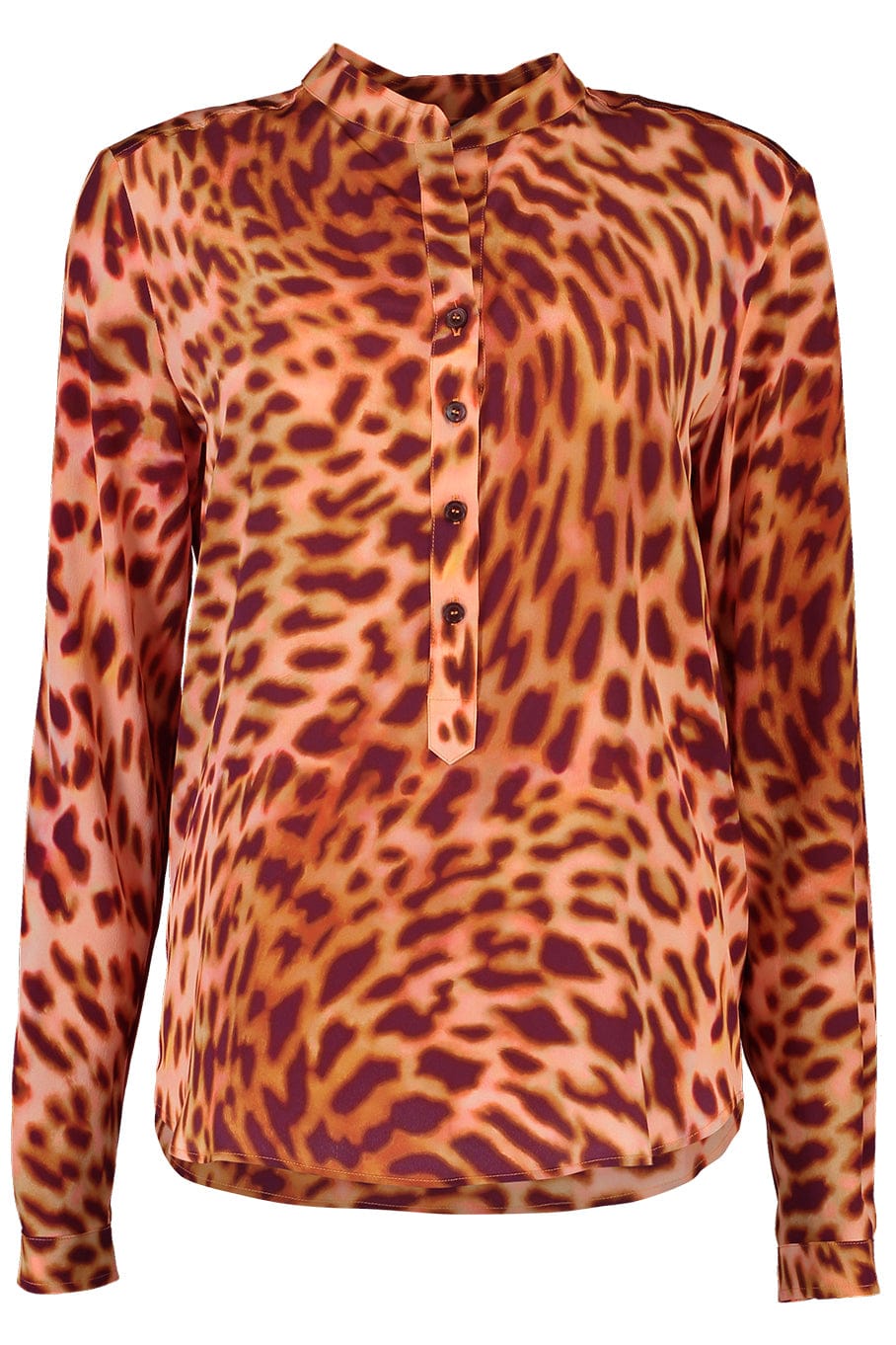 STELLA MCCARTNEY-Cheetah Print Shirt-