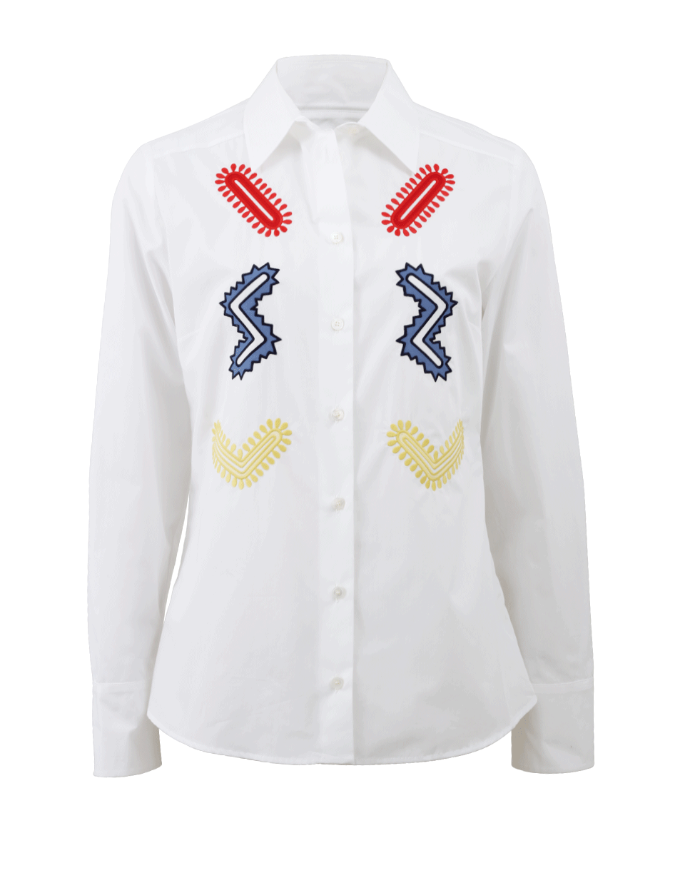 STELLA MCCARTNEY-Embroidered Blouse-