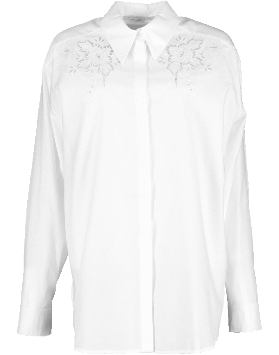 STELLA MCCARTNEY-Embroidered Sarai Shirt-