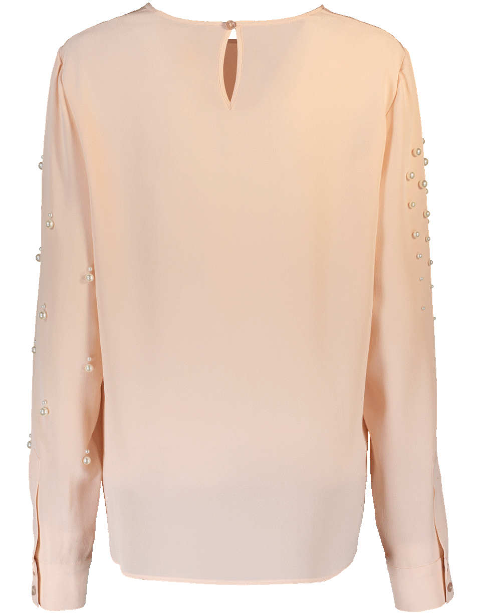 STELLA MCCARTNEY-Pearl Embroidered Blouse-