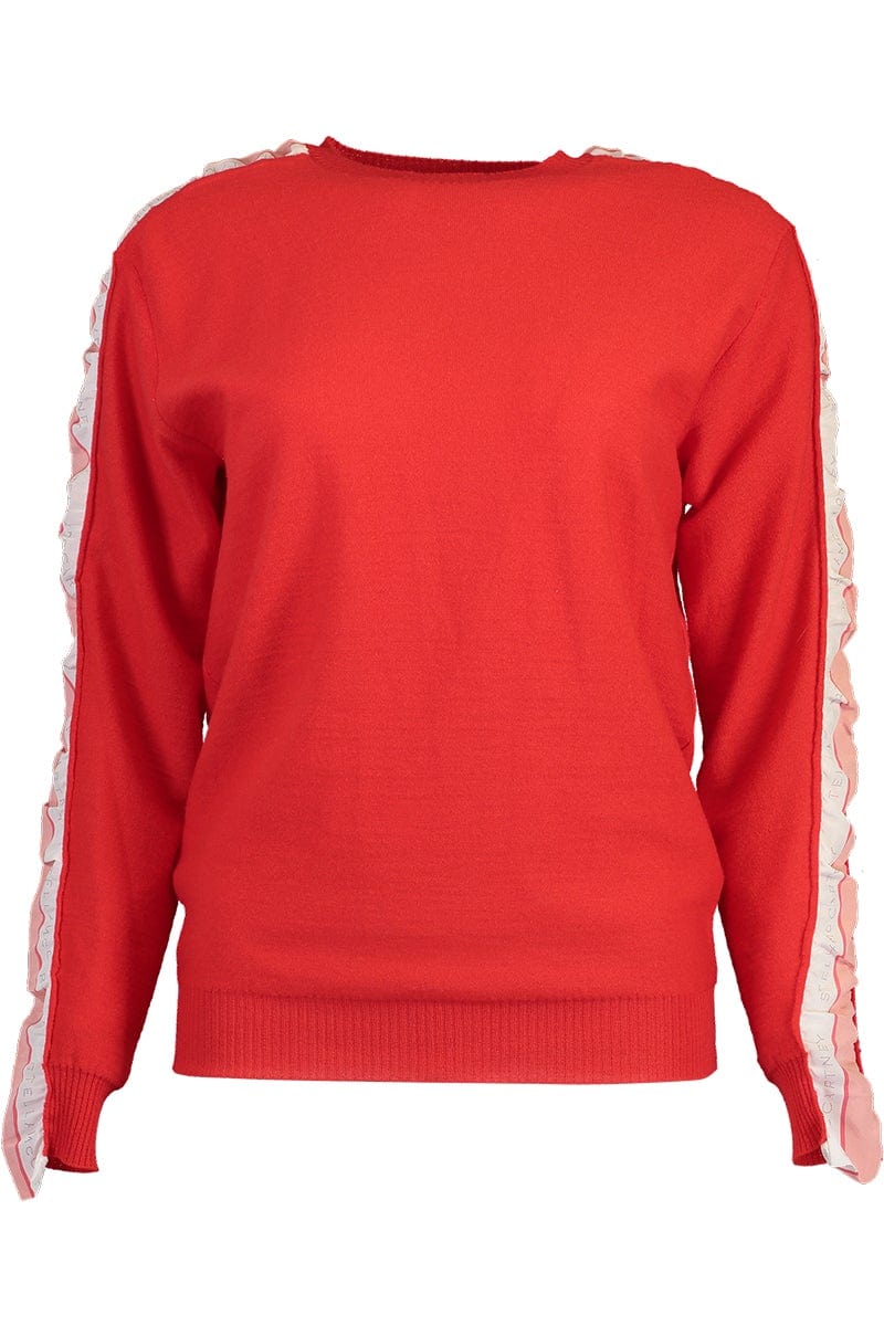 STELLA MCCARTNEY-Monogrammed Sweater-RED