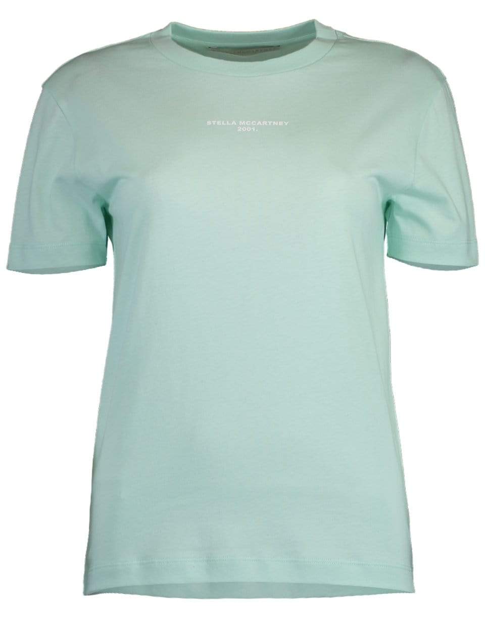Aquamarine T-Shirt CLOTHINGTOPT-SHIRT STELLA MCCARTNEY   