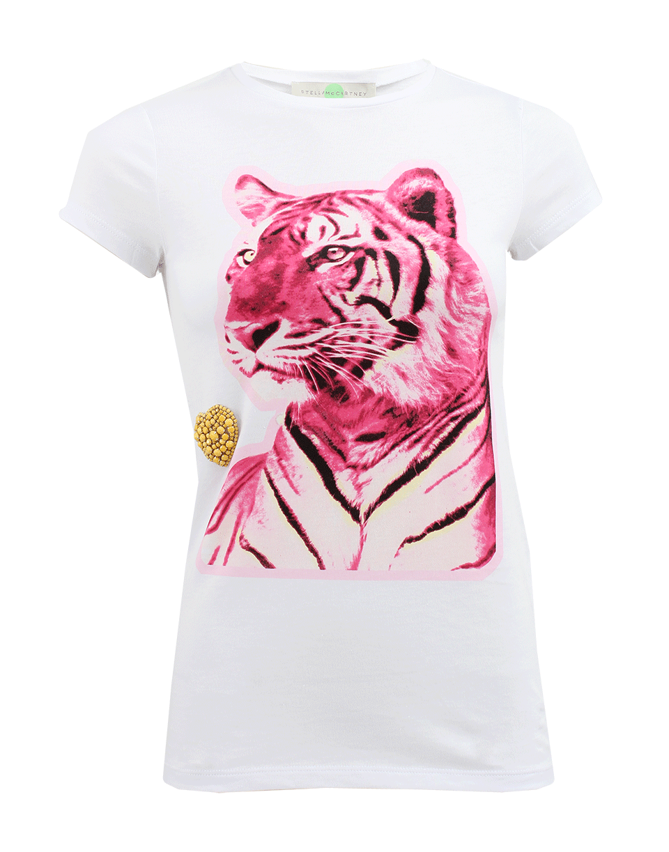 Pink Tiger T-Shirt CLOTHINGTOPT-SHIRT STELLA MCCARTNEY   