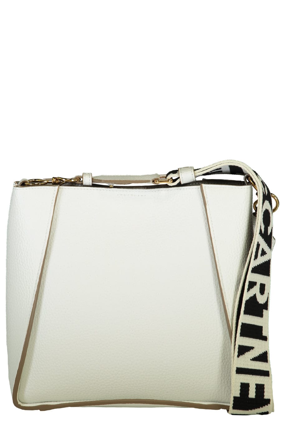 STELLA MCCARTNEY-Mini Logo Crossbody Bag - Pure White-PURE WHITE