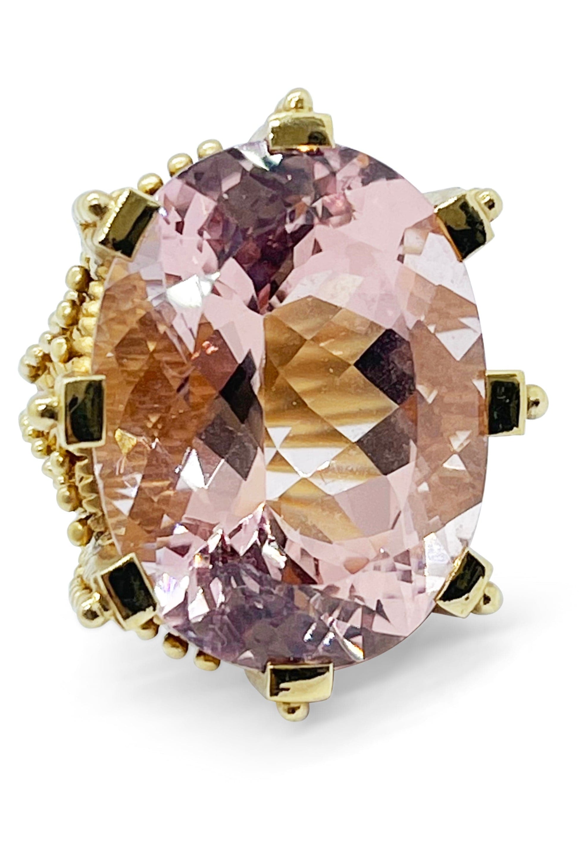 STEPHEN DWECK-Pink Morganite Ring-YELLOW GOLD