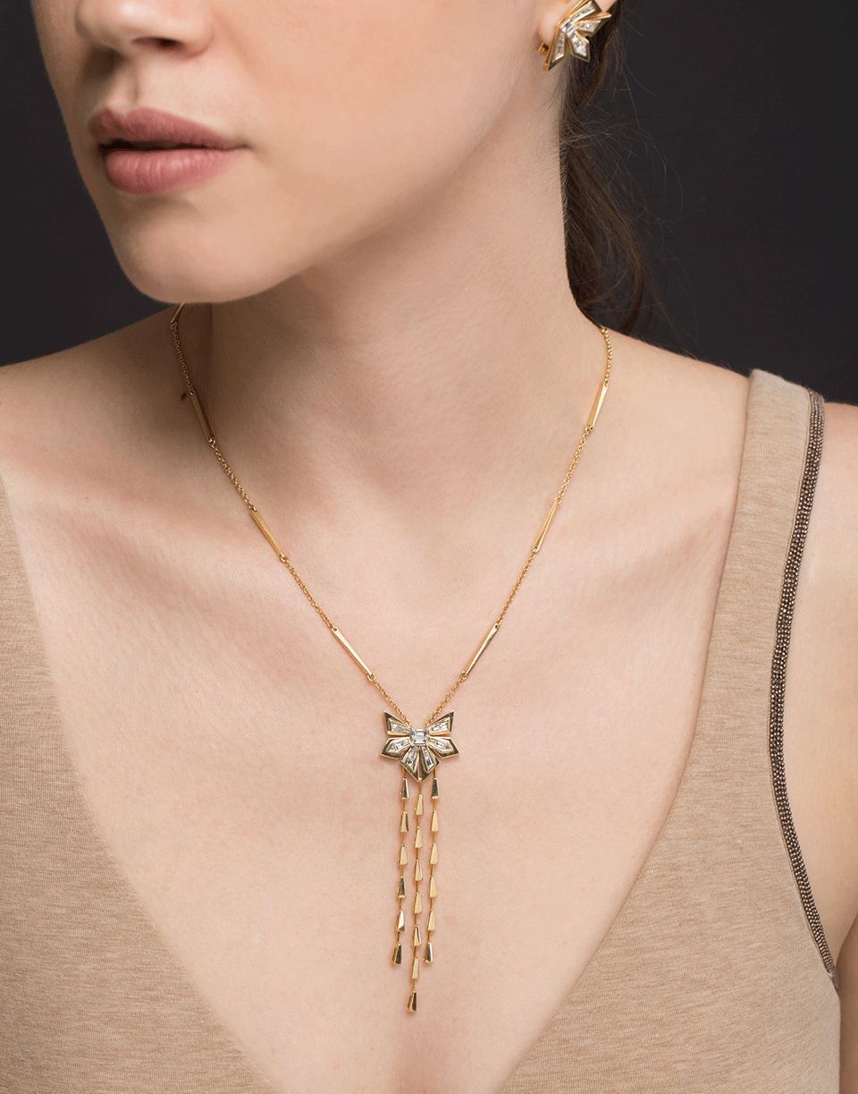 STEPHEN WEBSTER-Dynamite Cascade Necklace-YELLOW GOLD