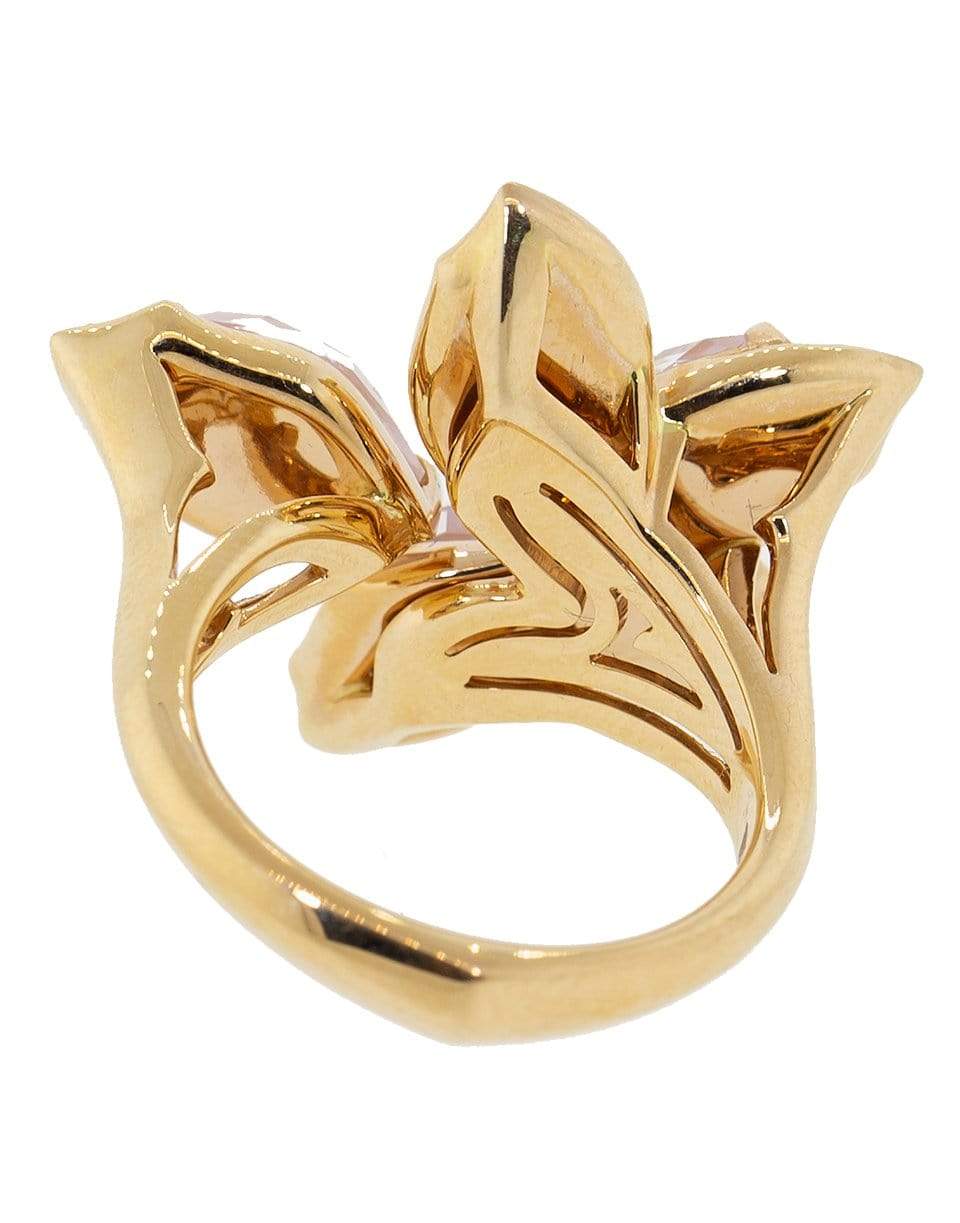 STEPHEN WEBSTER-Love Me, Love Me Not Flower Ring-ROSE GOLD