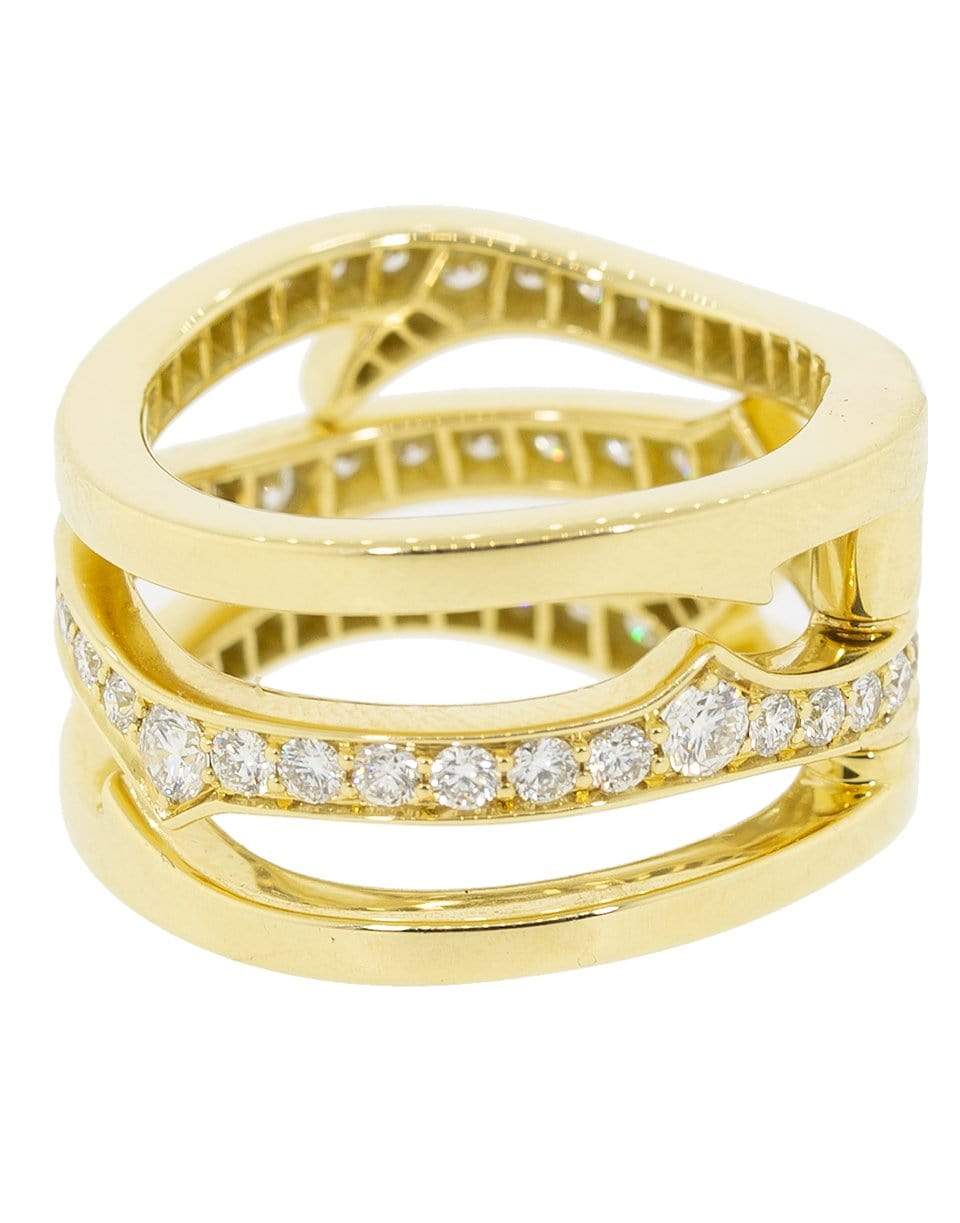 STEPHEN WEBSTER-Diamond Thorn Convertible Ring-YELLOW GOLD