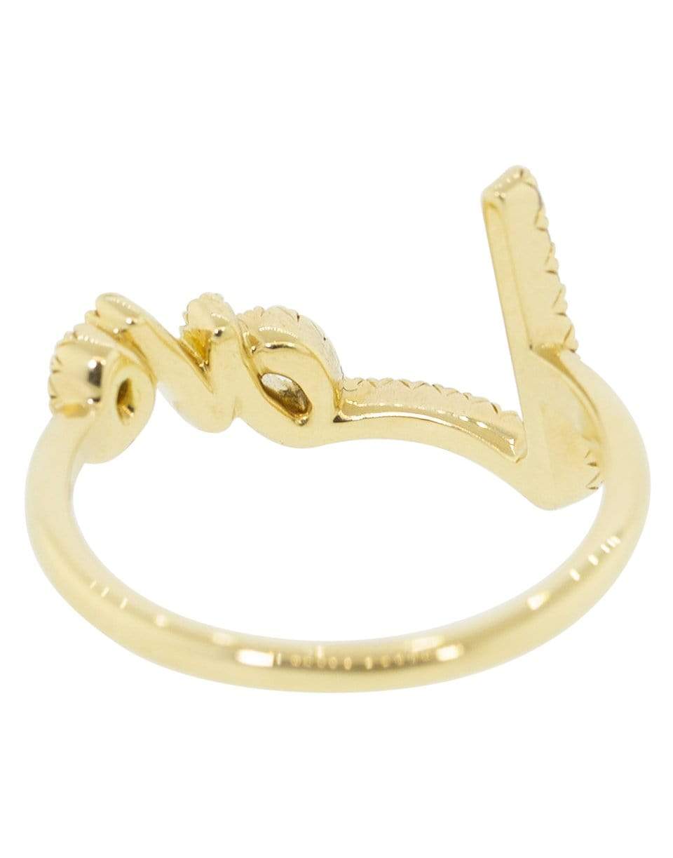 STEPHEN WEBSTER-Promise to Love You Diamond Ring-YELLOW GOLD
