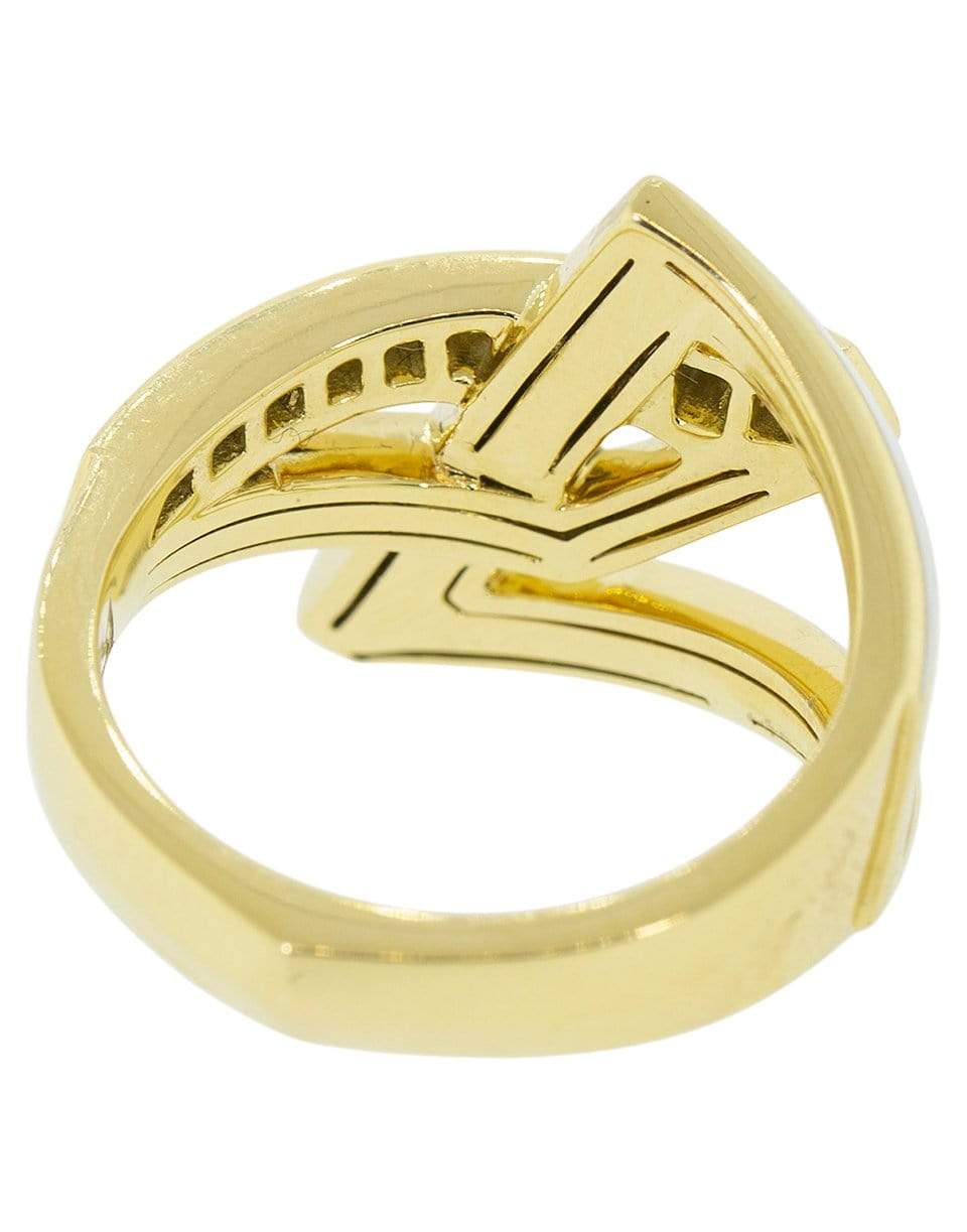 STEPHEN WEBSTER-Vertigo Obtuse Ring-YELLOW GOLD