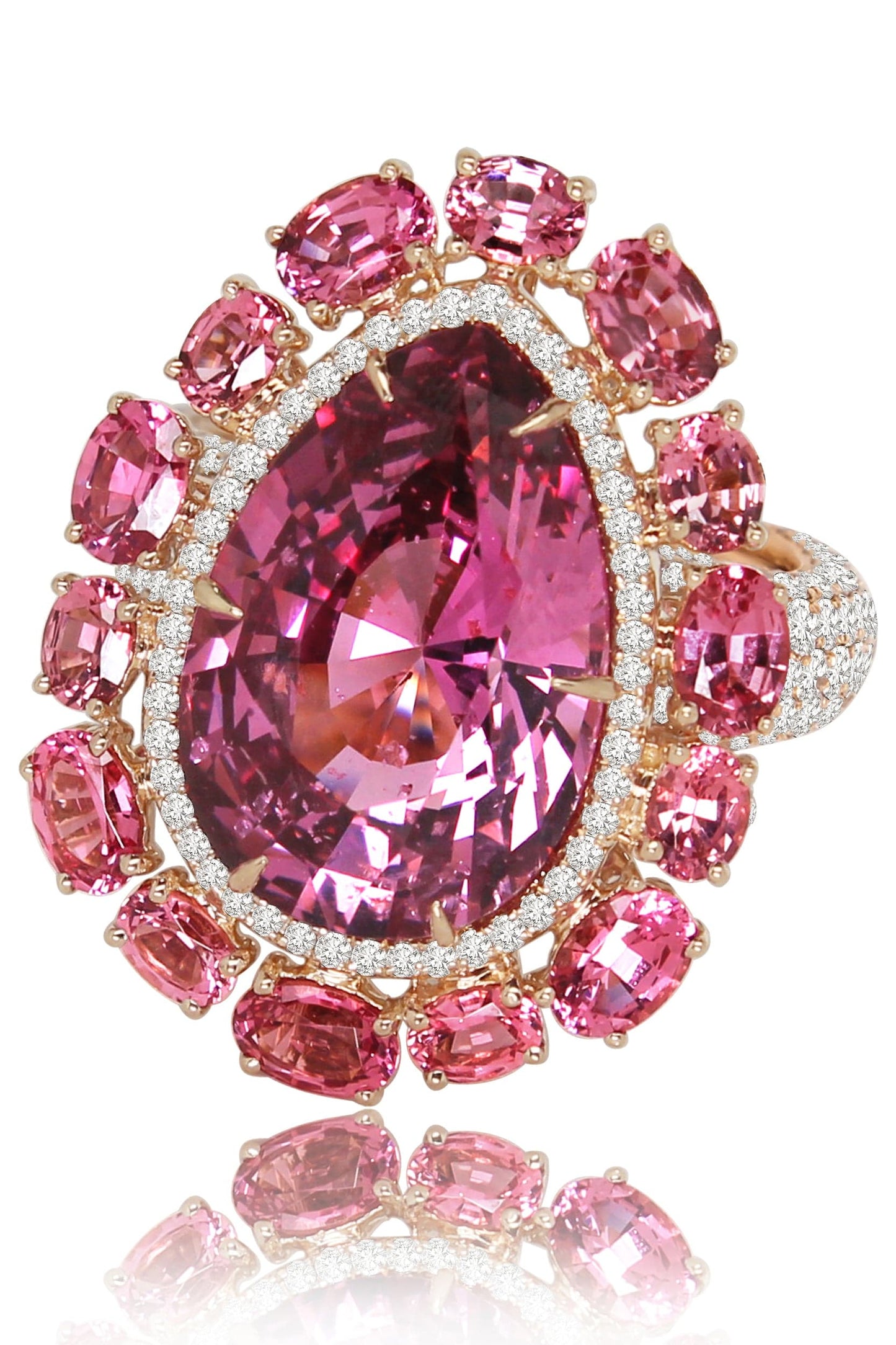SUTRA-Pink Spinel Ring-ROSE GOLD