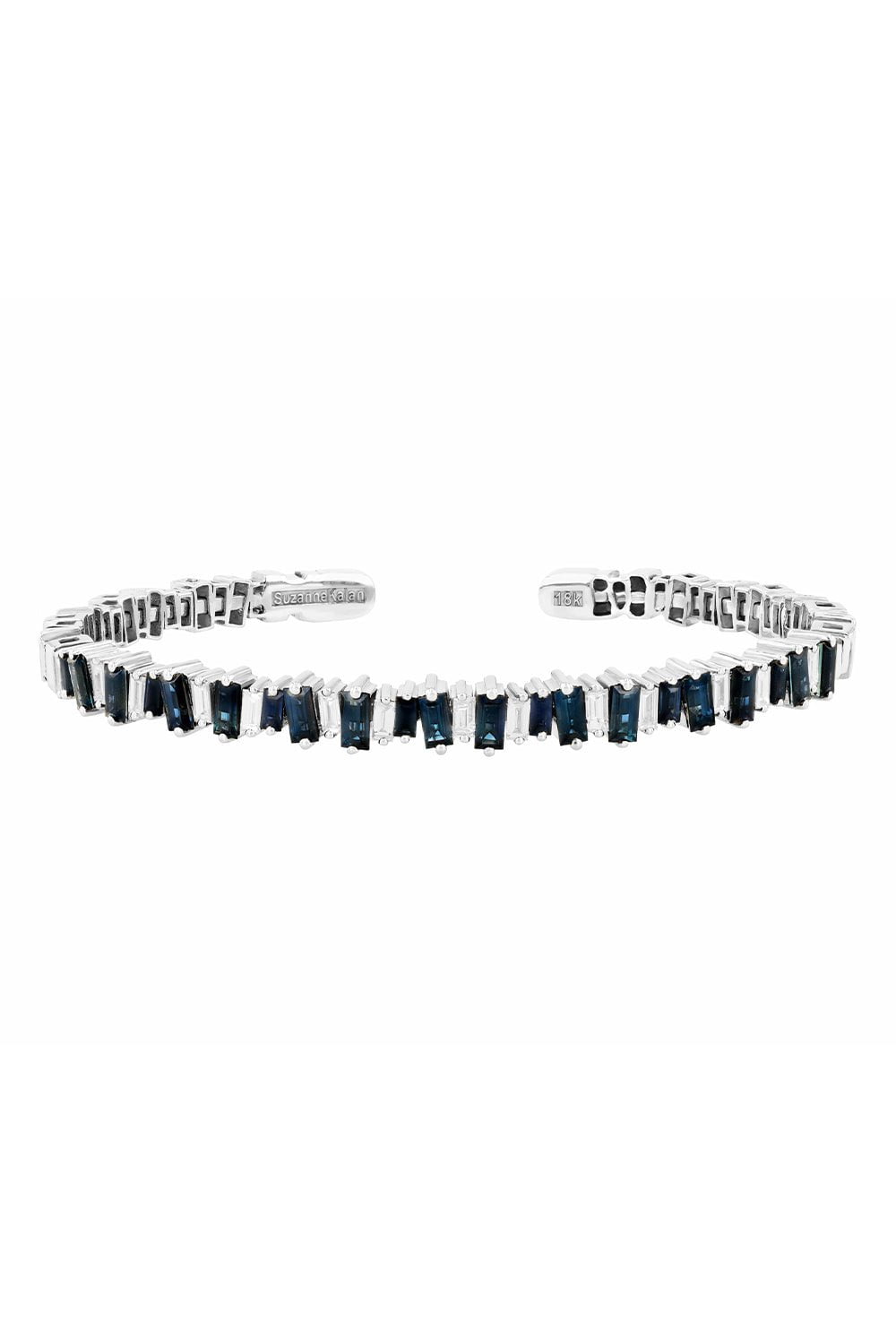 Blue Sapphire Baguette Bracelet JEWELRYFINE JEWELBRACELET O SUZANNE KALAN   
