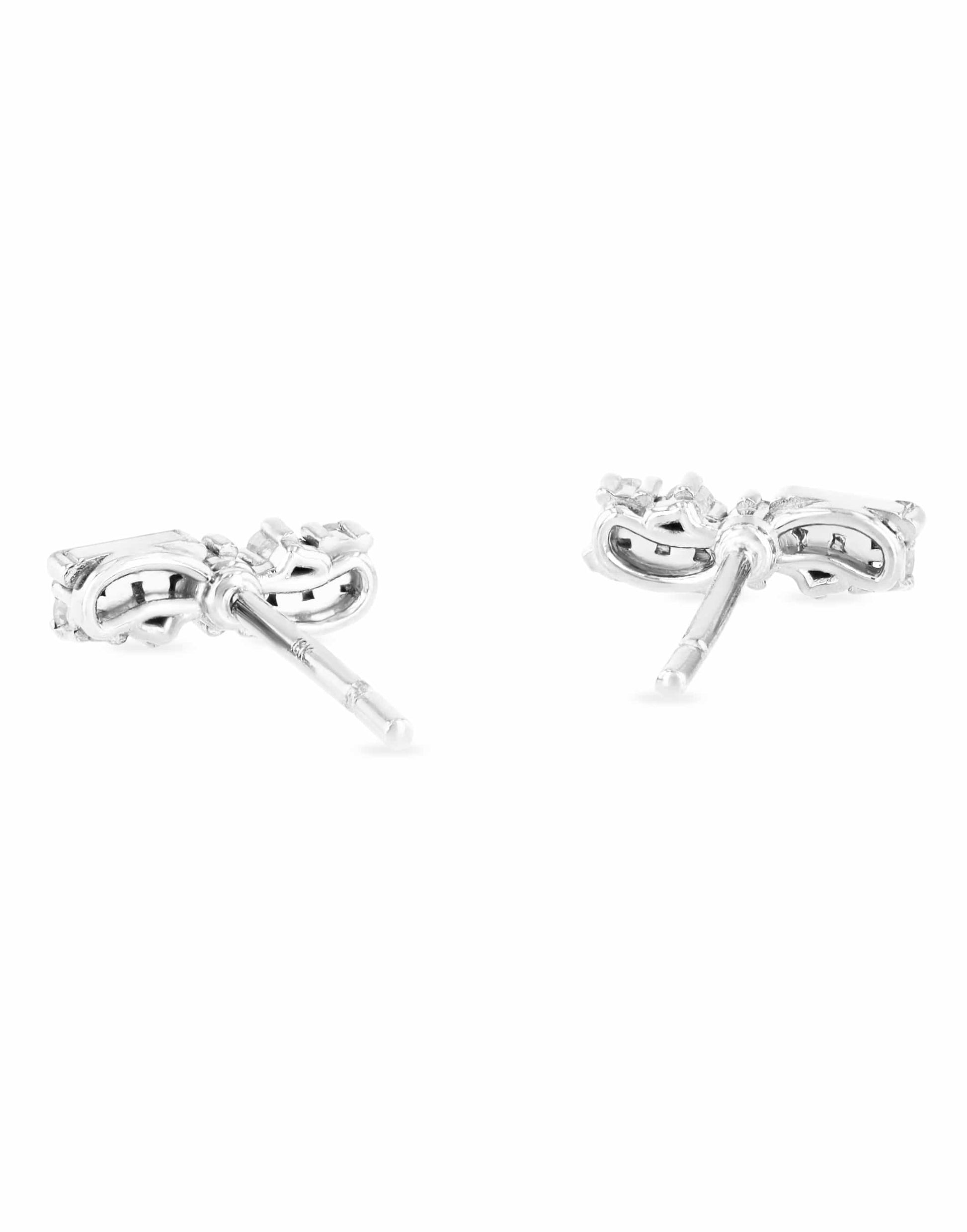 SUZANNE KALAN-Sophie White Diamond Studs-WHITE GOLD