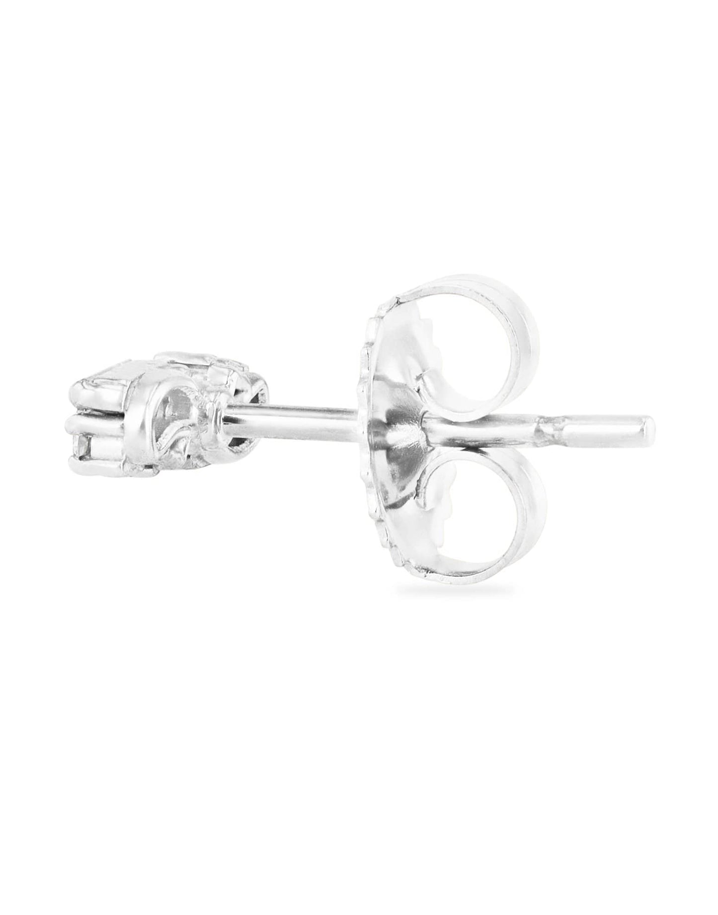 SUZANNE KALAN-Sophie White Diamond Studs-WHITE GOLD