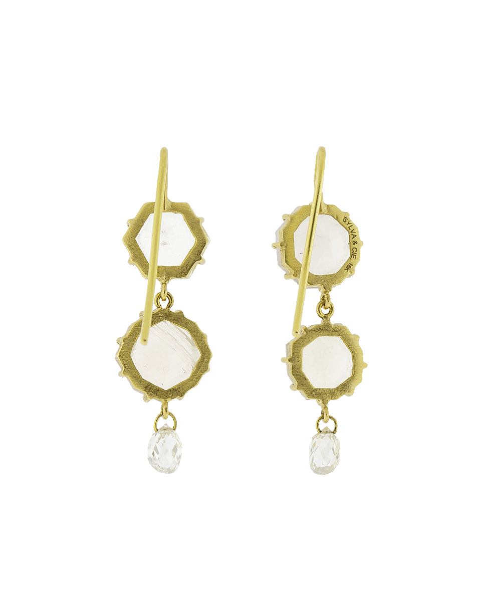 SYLVA & CIE-Drop Earrings-YELLOW GOLD