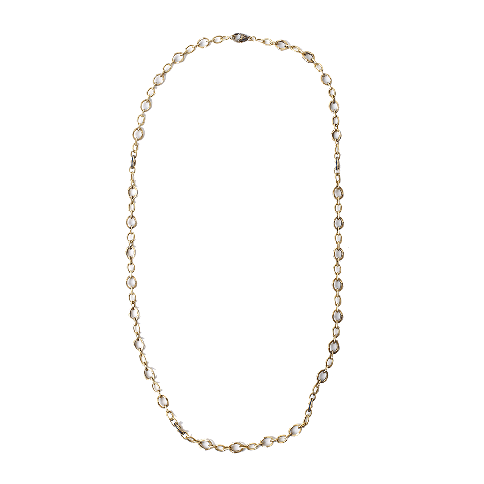 SYLVA & CIE-Gold Link Necklace-YELLOW GOLD