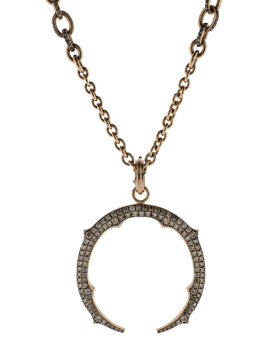 SYLVA & CIE-Small Horseshoe Pendant-ROSE GOLD