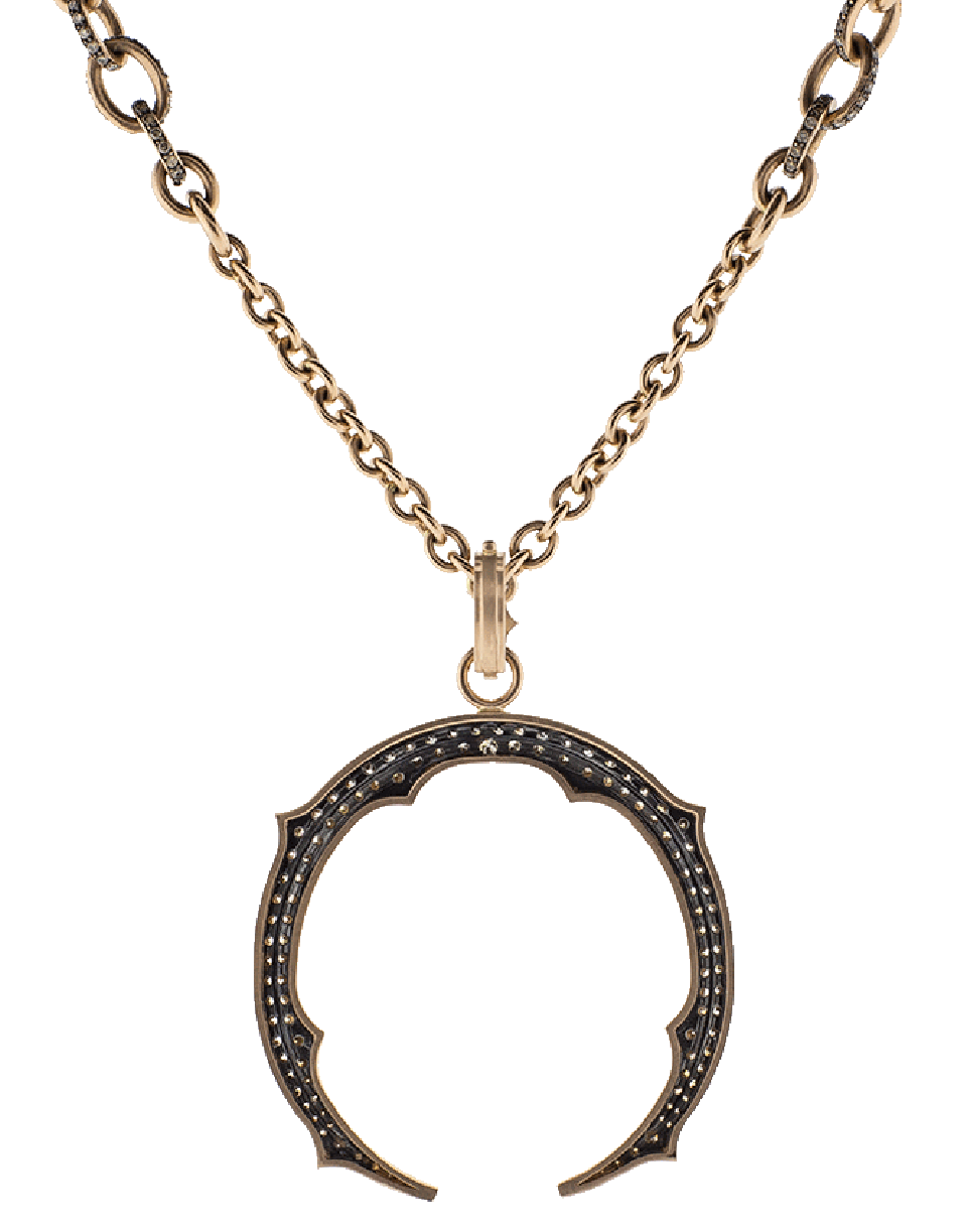 SYLVA & CIE-Small Horseshoe Pendant-ROSE GOLD