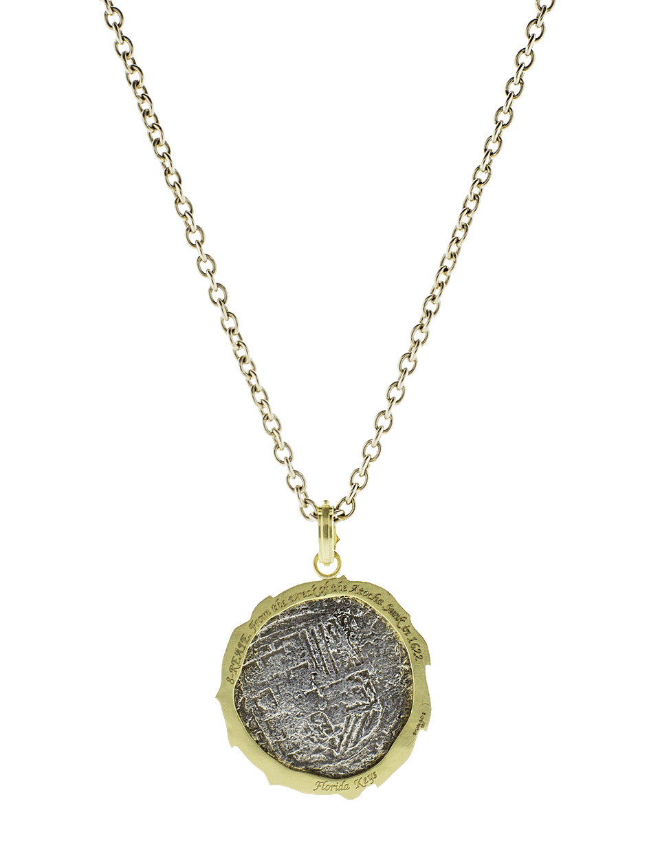 SYLVA & CIE-Coin Pendant-YELLOW GOLD