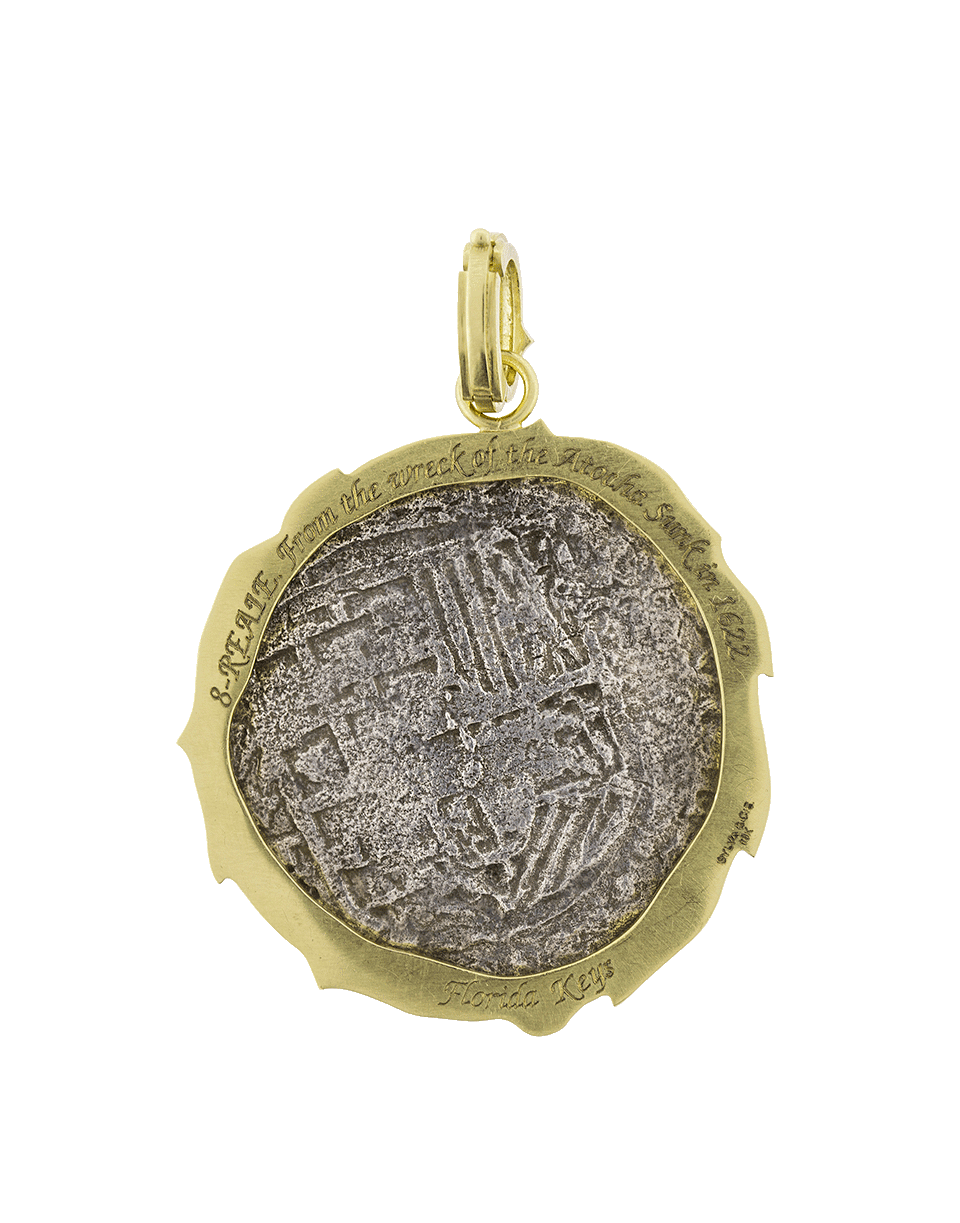 SYLVA & CIE-Coin Pendant-YELLOW GOLD