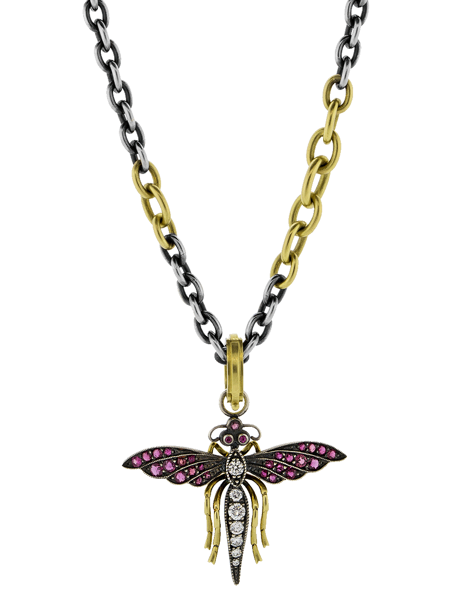 SYLVA & CIE-Fairy Bug Pendant-YELLOW GOLD