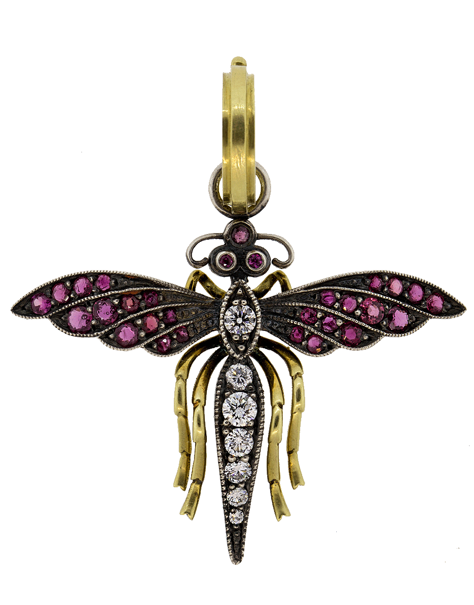 SYLVA & CIE-Fairy Bug Pendant-YELLOW GOLD