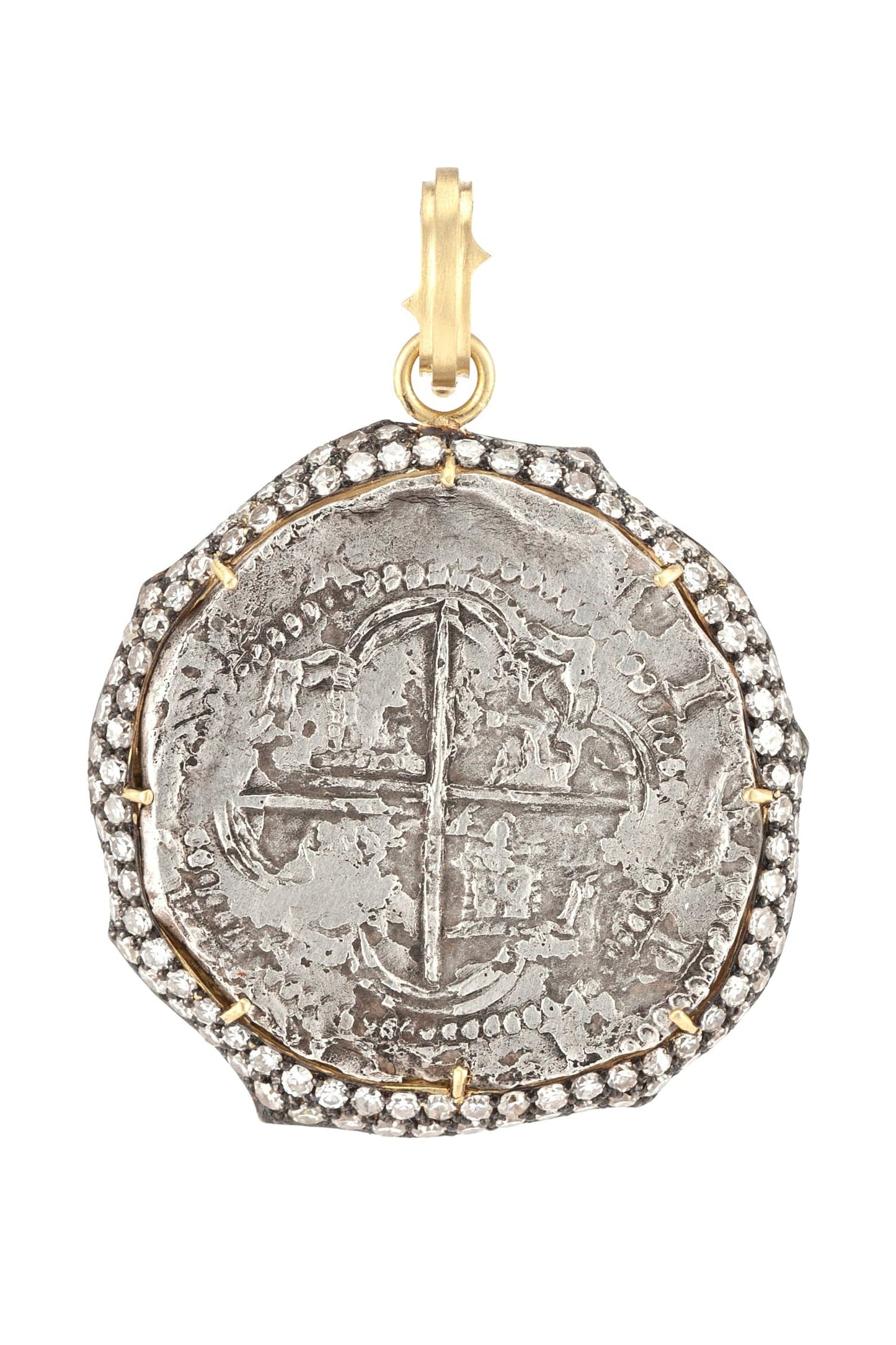 SYLVA & CIE-Philip II Shipwreck Coin Pendant-YELLOW GOLD