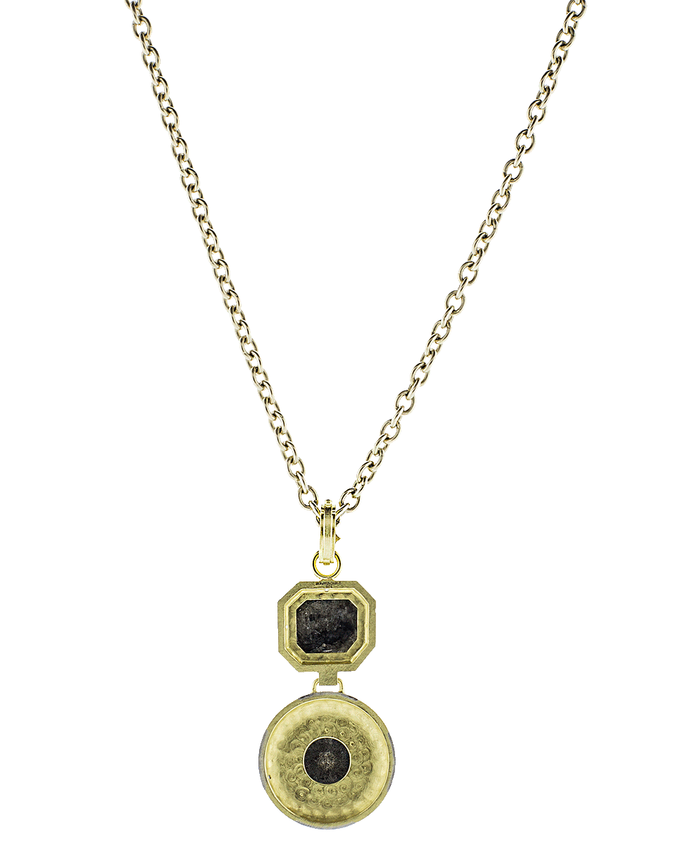 SYLVA & CIE-Rough Diamond Pendant-YELLOW GOLD