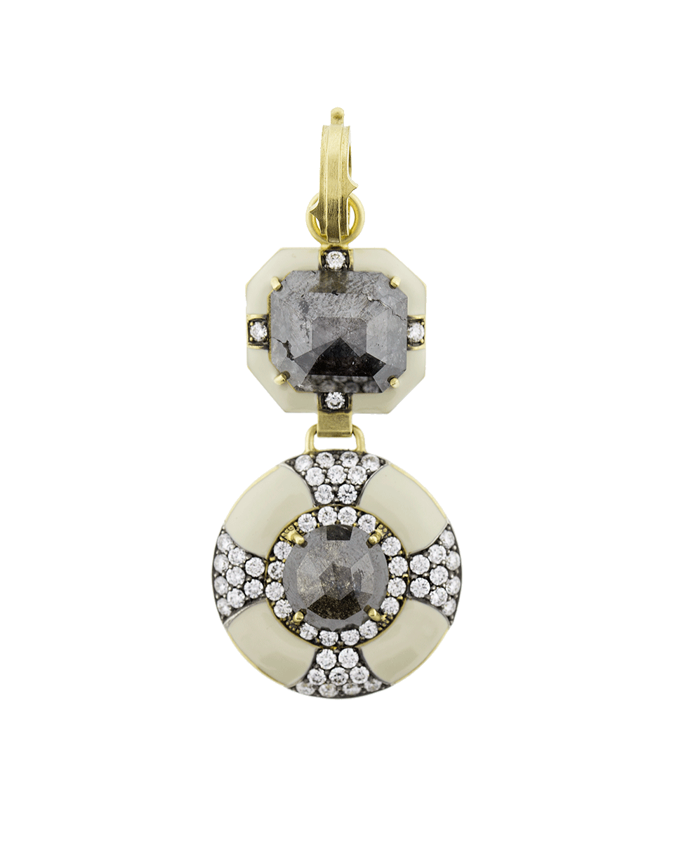 SYLVA & CIE-Rough Diamond Pendant-YELLOW GOLD