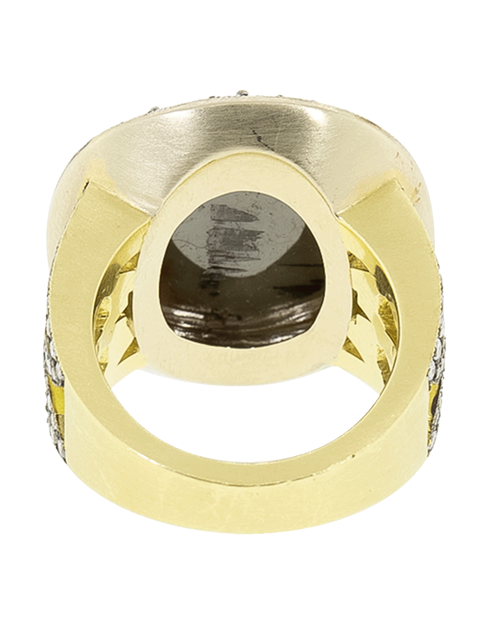 SYLVA & CIE-Rough Diamond Ring-YELLOW GOLD
