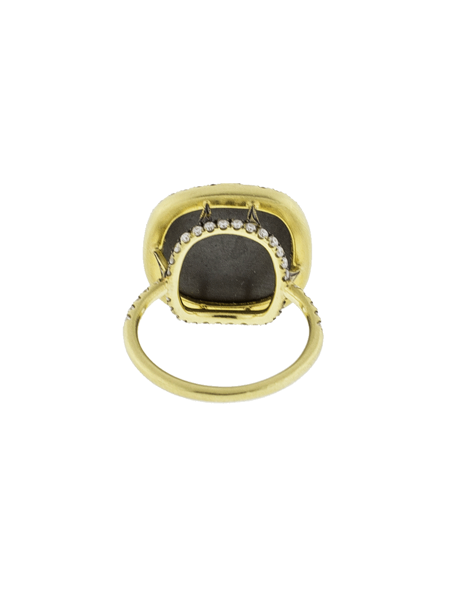 SYLVA & CIE-Blue Topaz Ring-YELLOW GOLD