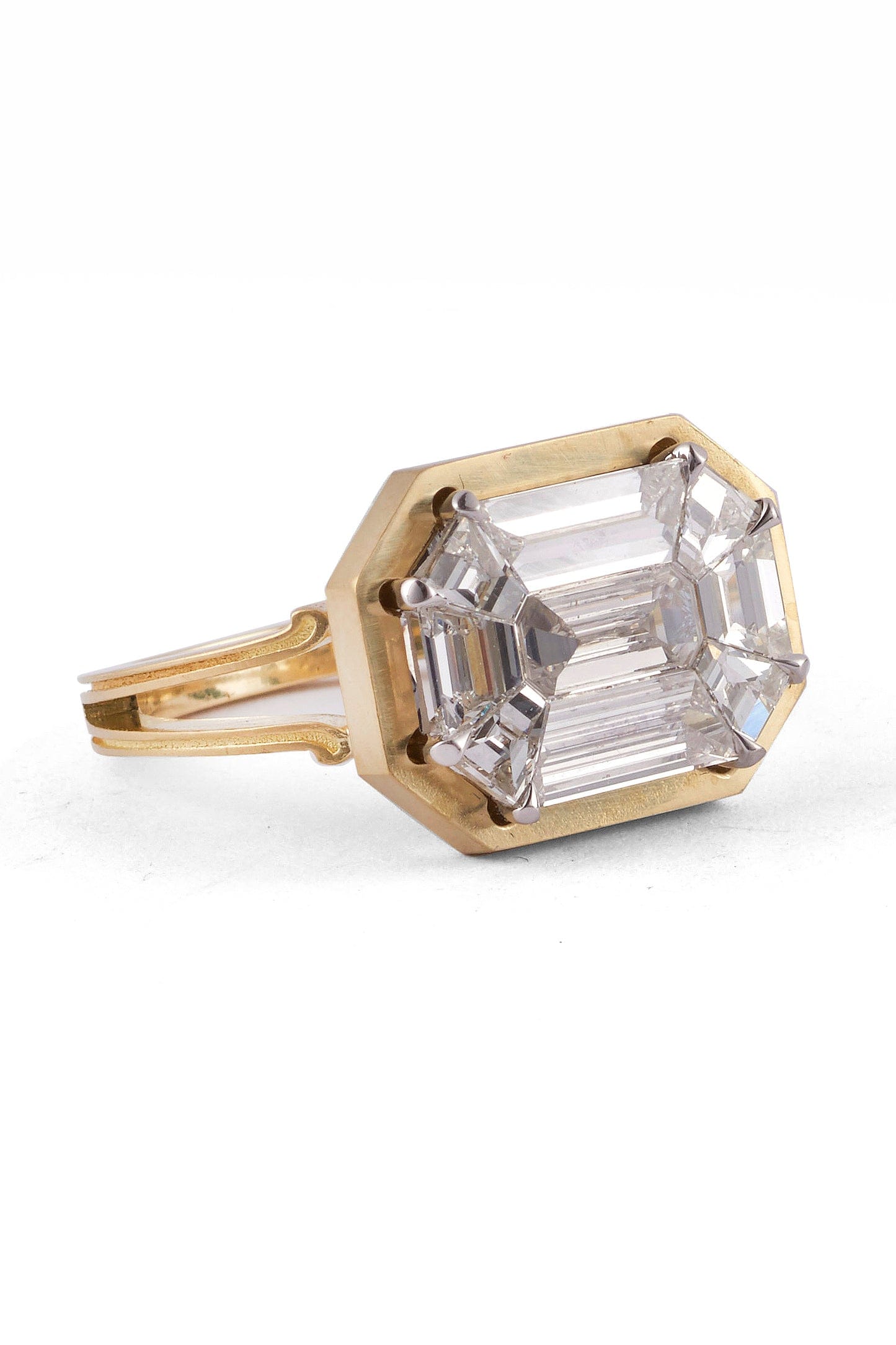 SYLVA & CIE-Mosaic Diamond Ring-YELLOW GOLD
