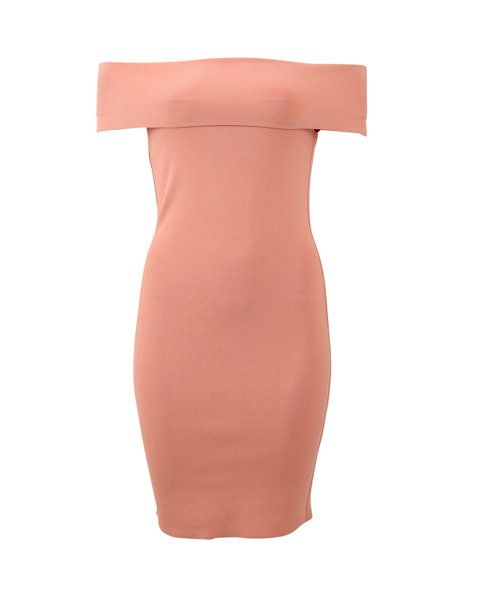 Off Shoulder Fitted Dress CLOTHINGDRESSCASUAL T BY ALEXANDER WANG   