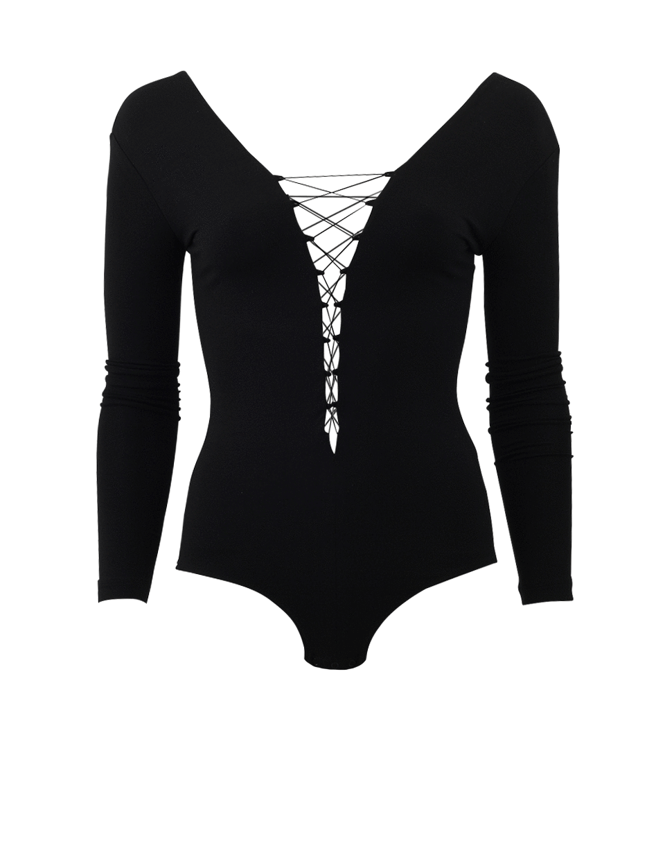 Lace-Up Bodysuit CLOTHINGTOPMISC T BY ALEXANDER WANG   
