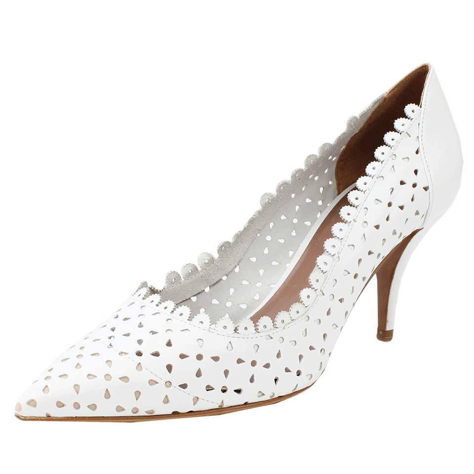 TABITHA SIMMONS-75MM Eyelet Pump-