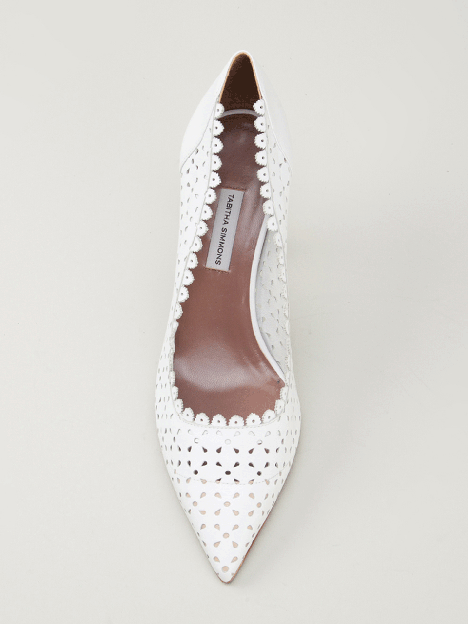 TABITHA SIMMONS-75MM Eyelet Pump-