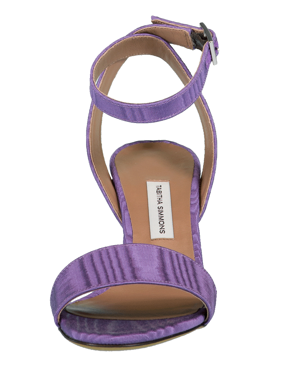 TABITHA SIMMONS-Purmoir Satin Block Heel Sandal-