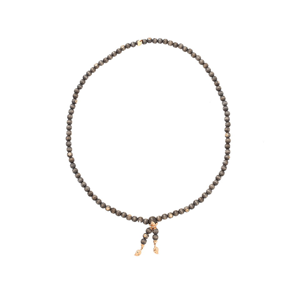 TAMARA COMOLLI-India Greywood Diamond Wrap Bracelet-ROSE GOLD