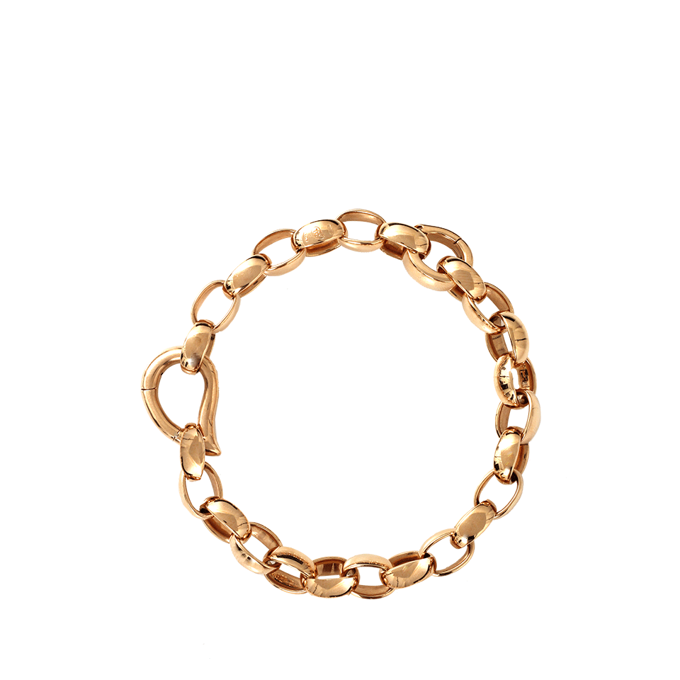 TAMARA COMOLLI-Small Middle Drop Clasp Bracelet-ROSE GOLD