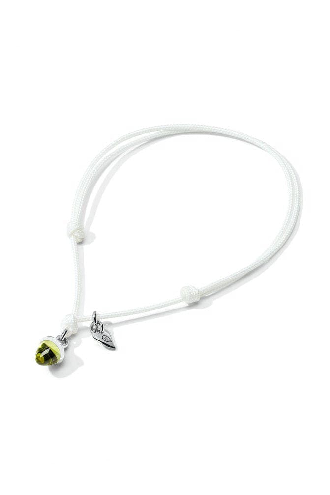 TAMARA COMOLLI-Peridot My Mikado Bracelet-WHITE GOLD