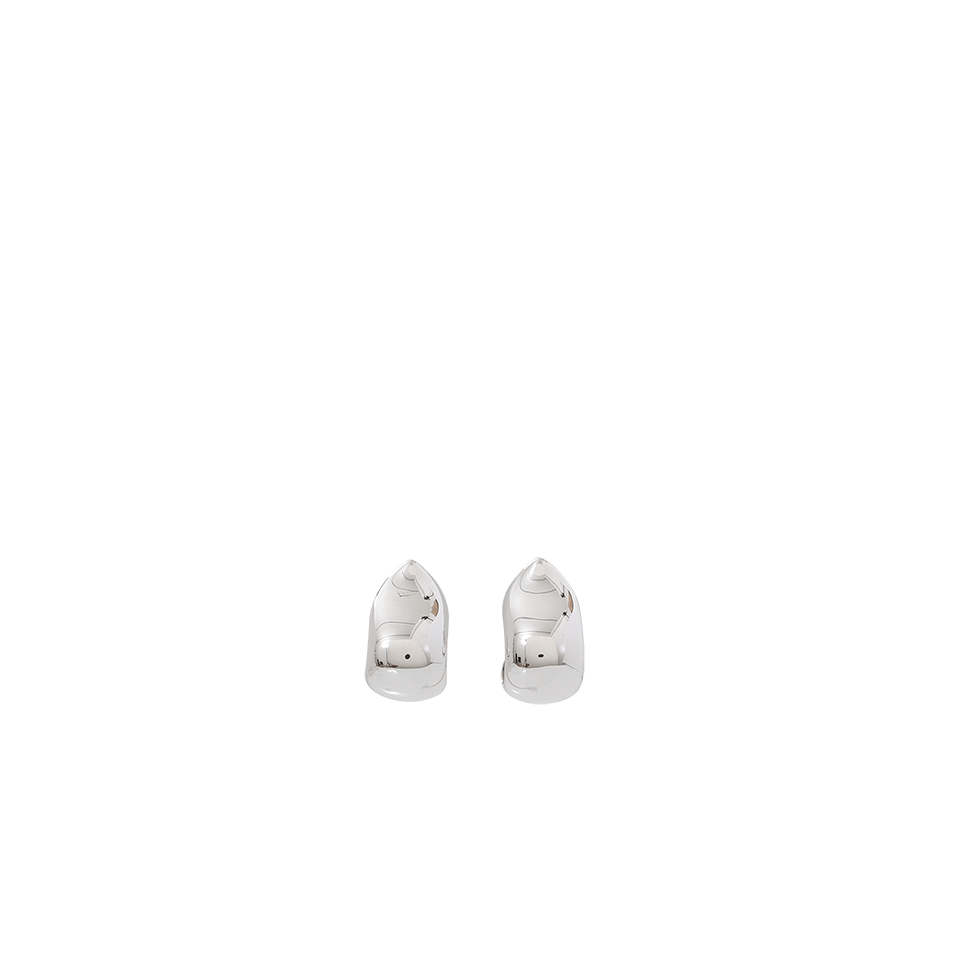 TAMARA COMOLLI-XL Wide Clip Hoop Earrings-WHITE GOLD