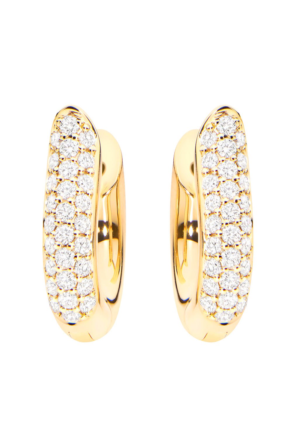 TAMARA COMOLLI-Large Diamond Hoop Earrings-YELLOW GOLD