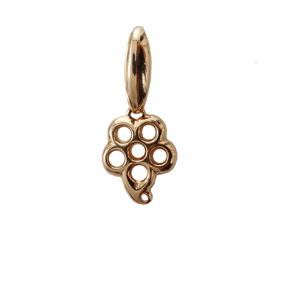 TAMARA COMOLLI-Paisley Flower Slider Pendant-ROSE GOLD