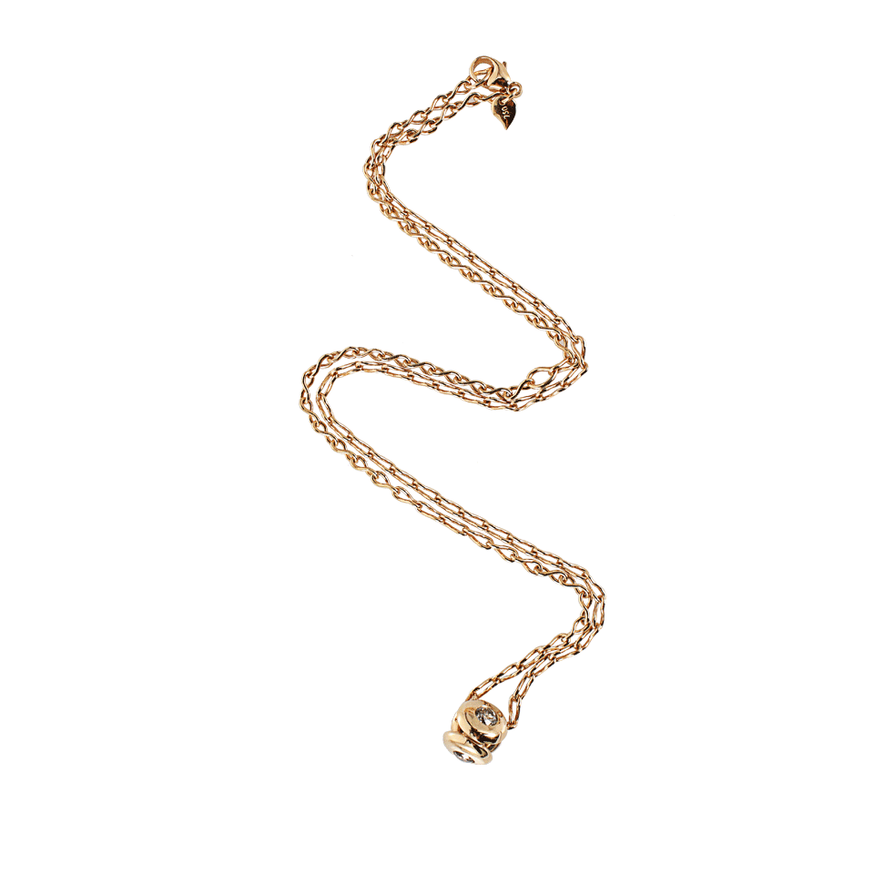 TAMARA COMOLLI-Figure Eight Chain Necklace-ROSE GOLD