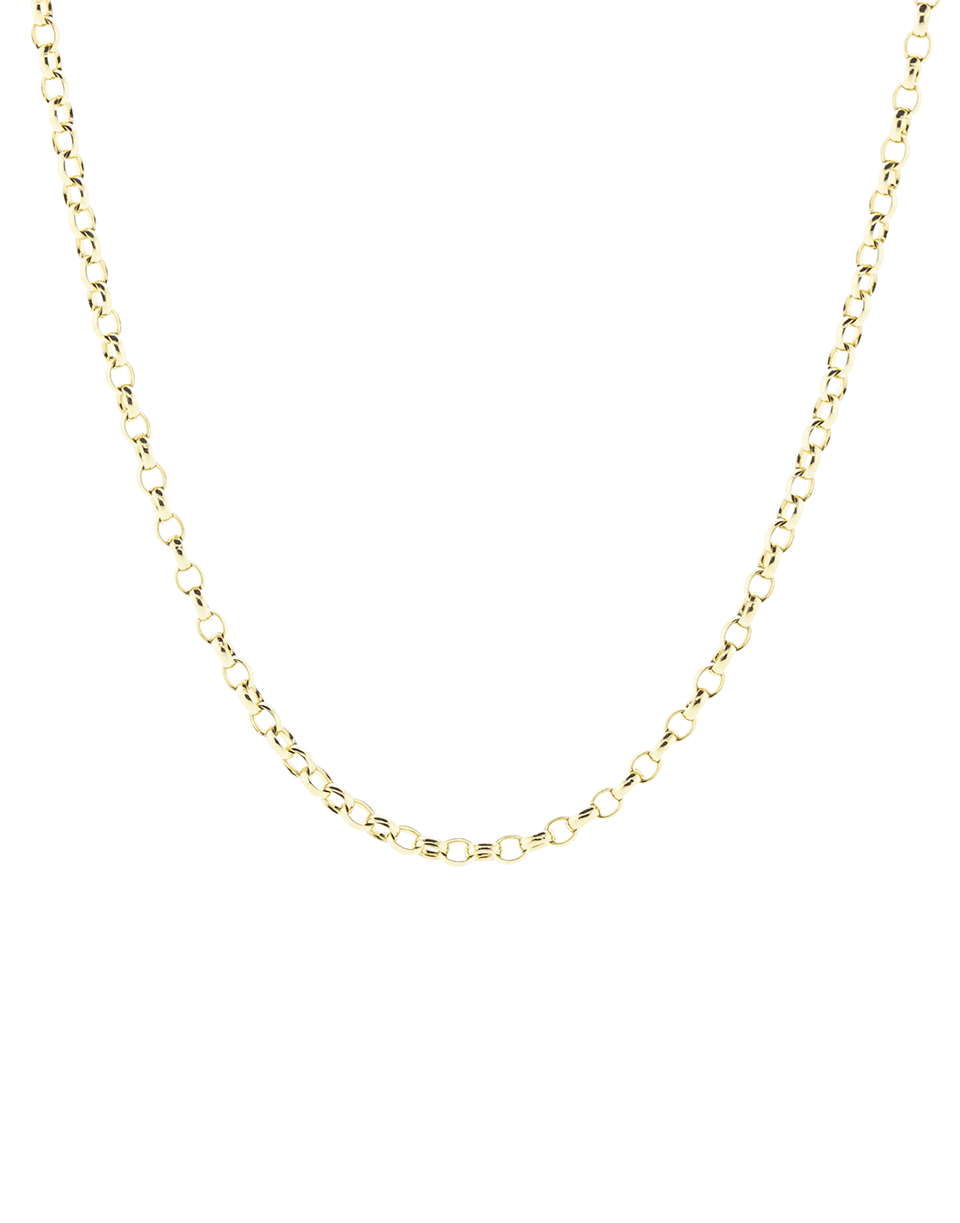 TAMARA COMOLLI-Adjustable Belcher Chain 60cm-YELLOW GOLD