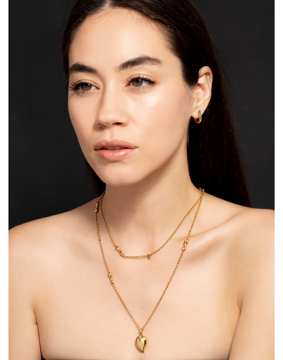 TAMARA COMOLLI-Signature Drop Necklace-YELLOW GOLD