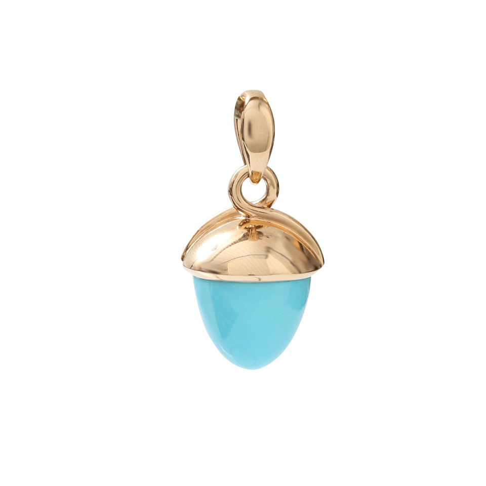 TAMARA COMOLLI-XL Turquoise Mikado Pendant-ROSE GOLD